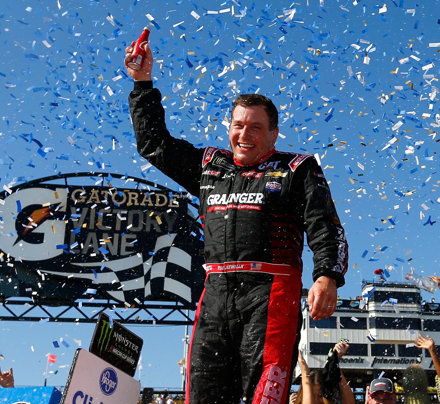 Ryan Newman scored his 18th career NASCAR Monster Energy Cup Series victory today at Phoenix 