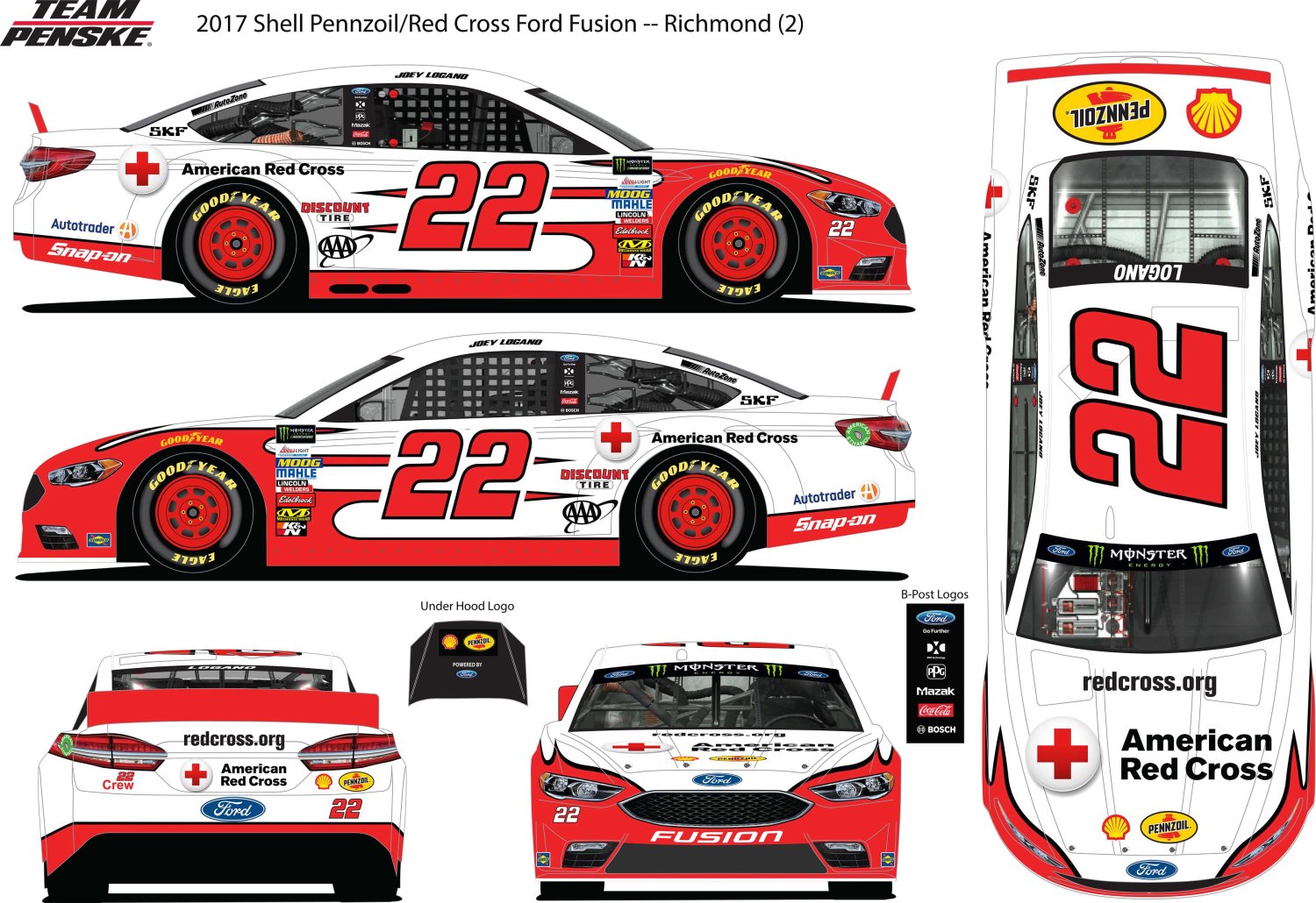 #22 Red Cross Ford