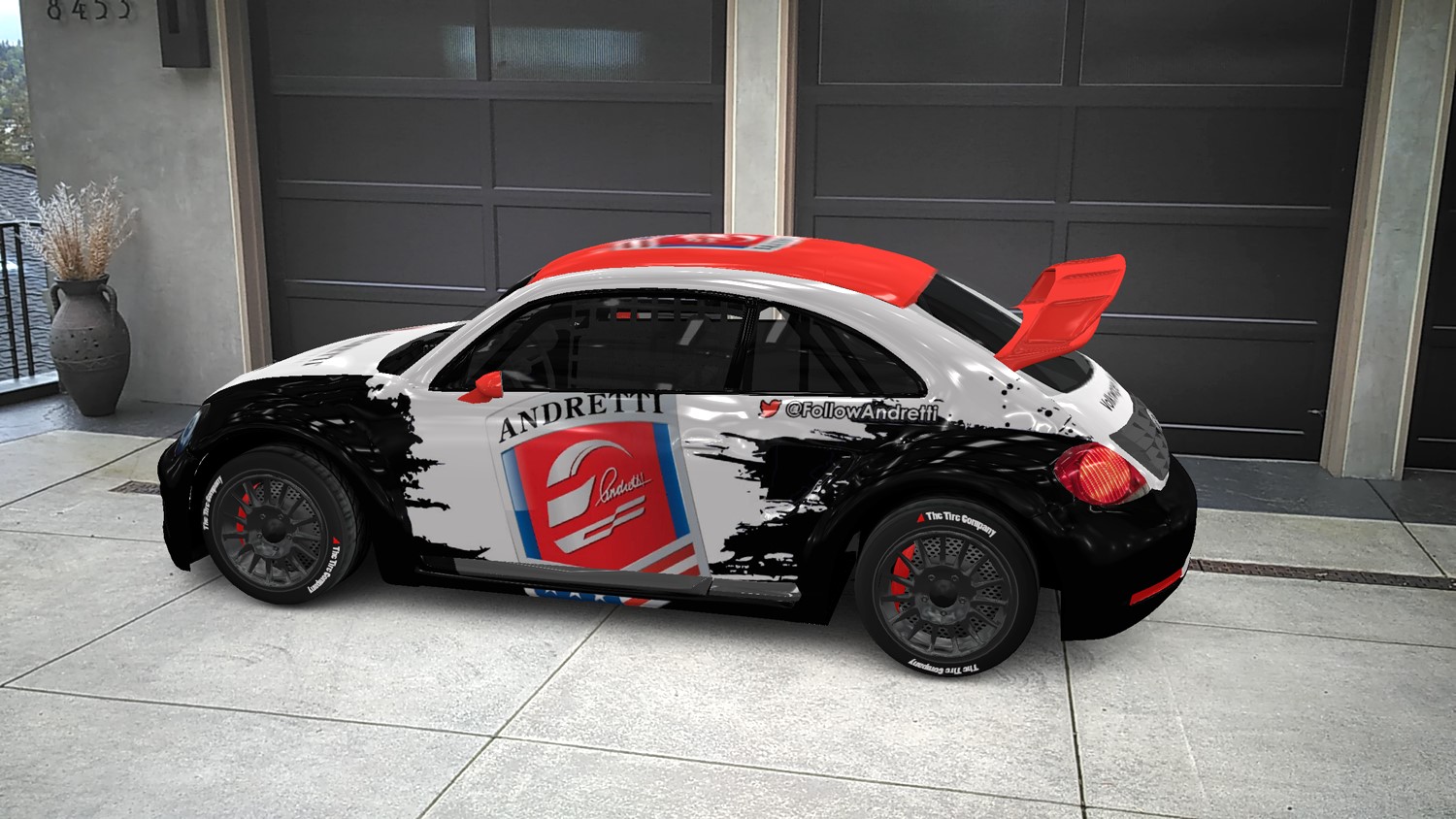 Andretti Autosport Augmented Reality VW Beetle