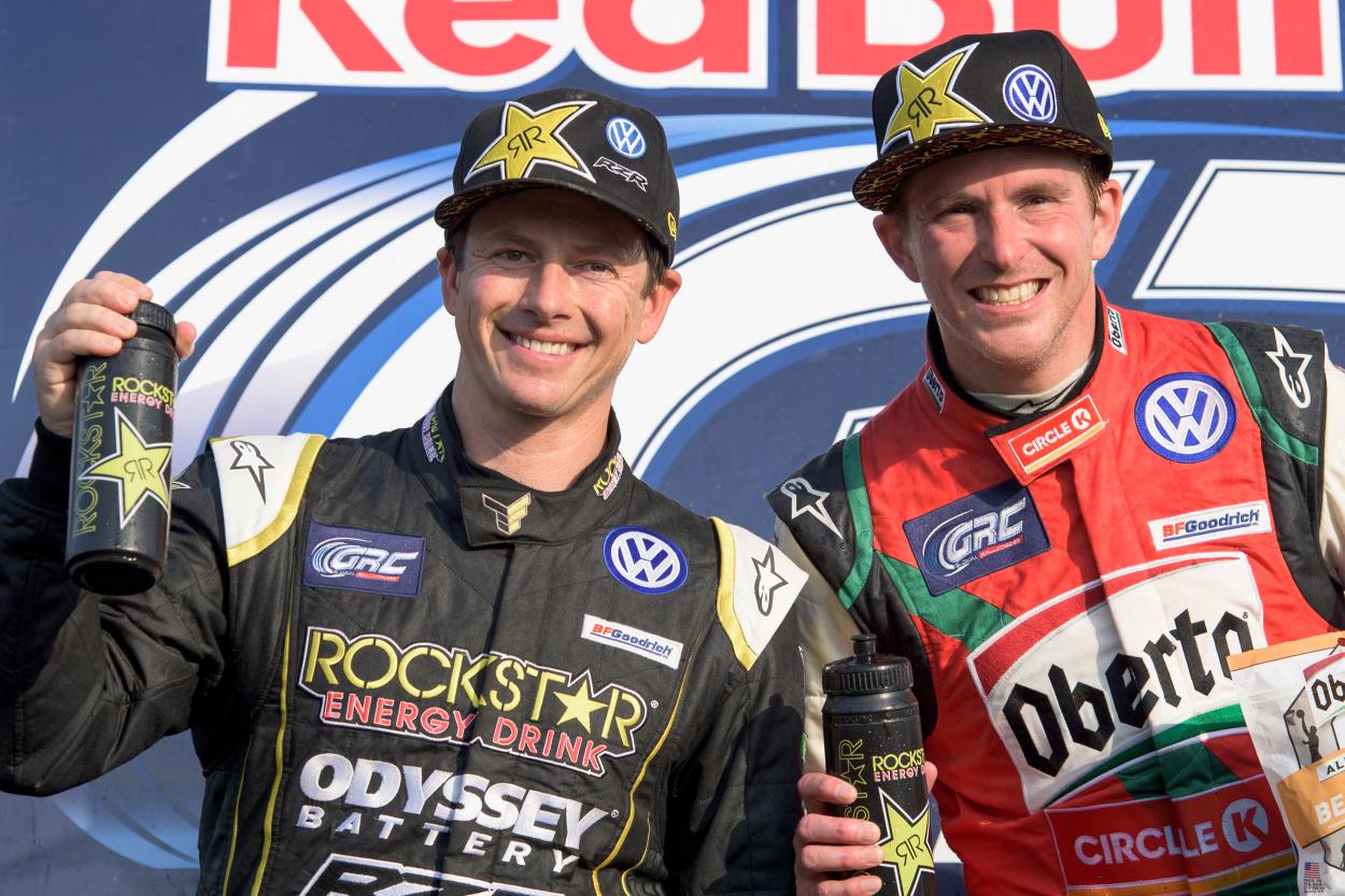Scott Speed and Tanner Foust will look for another Andretti 1-2 this weekend in Louisville 