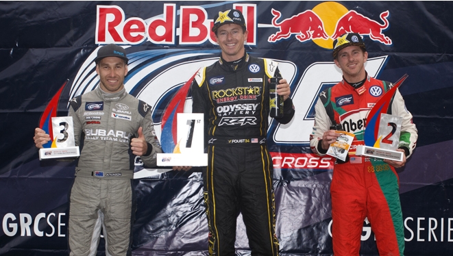Tanner Foust Captures Global Rallycross Victory in Seattle