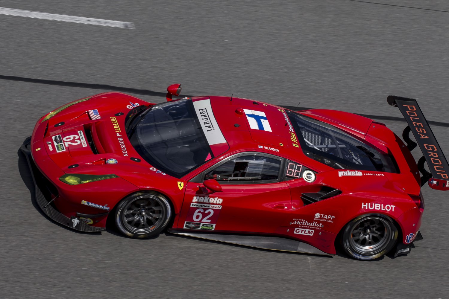 #62Vilander Ferrari
