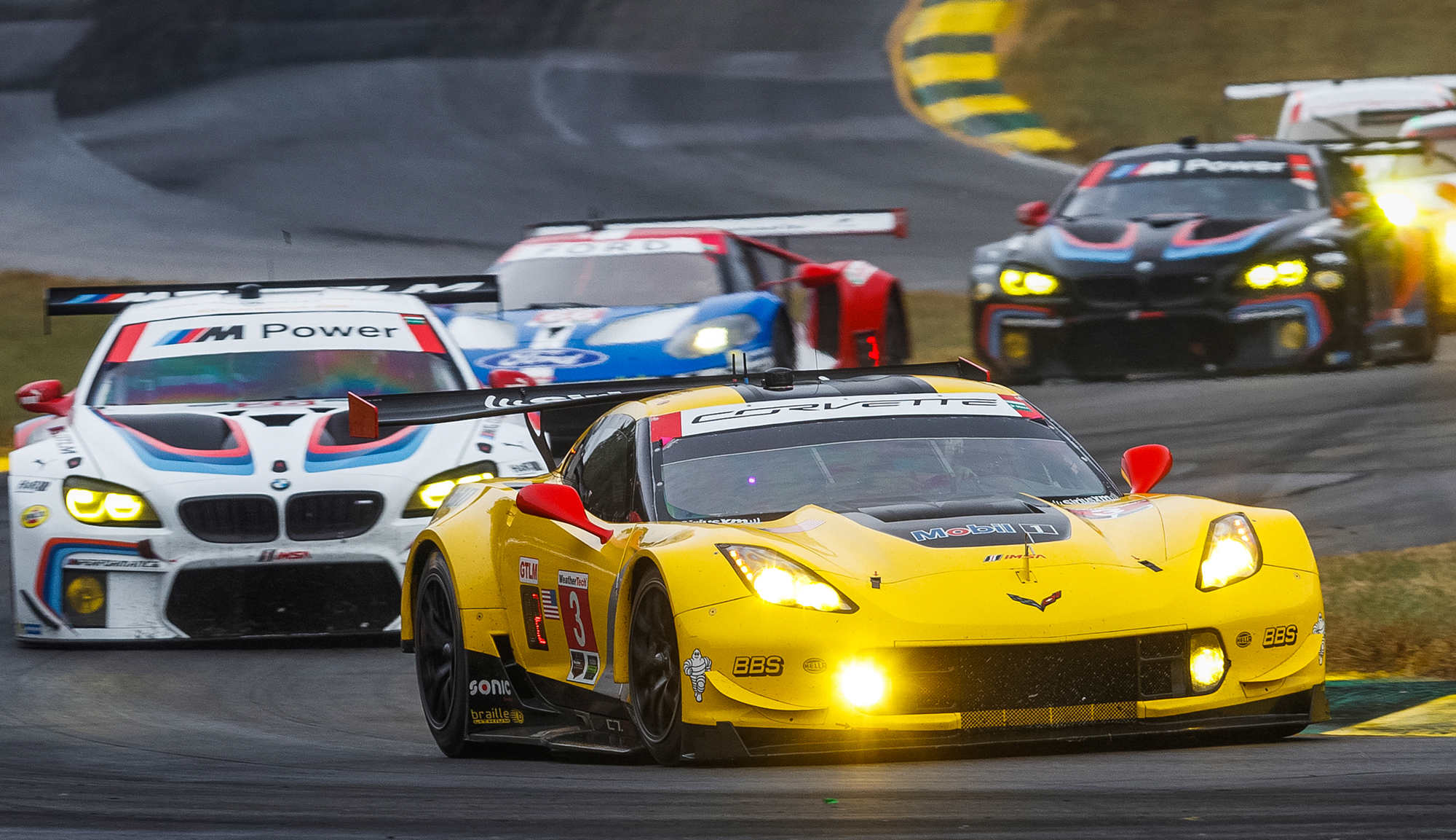 The bucket of bolts front engine Corvette keeps beating those rear-engine GTLM competitors