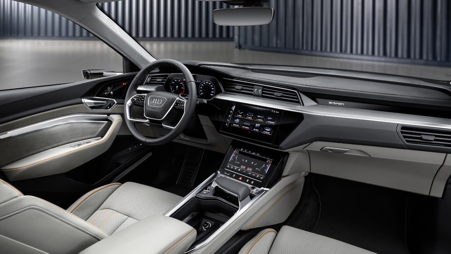 Typical Audi plush interior