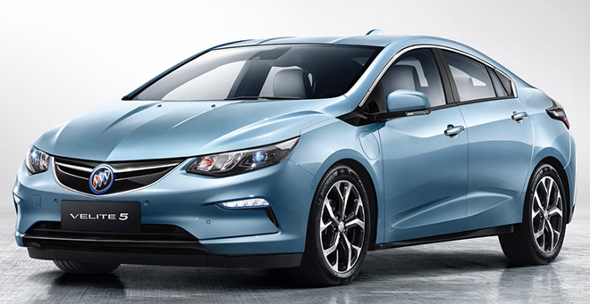 Buick Velite 5 based on the Chevy Volt platform