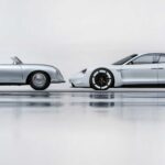 Porsche Type 356 and the new Mission E