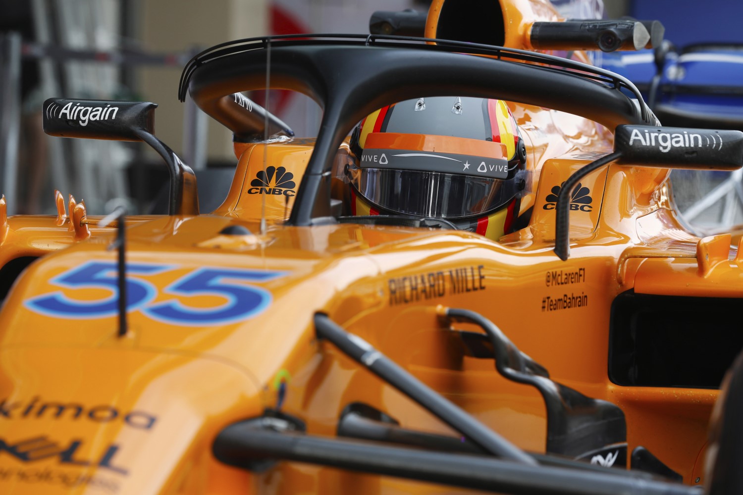 Sainz Jr. in the Mclaren