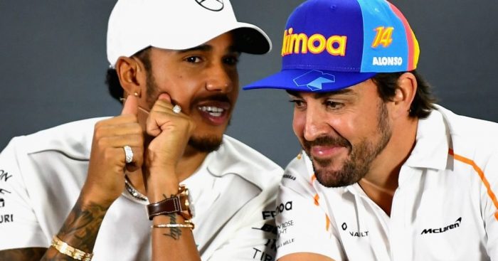 Hamilton and Alonso