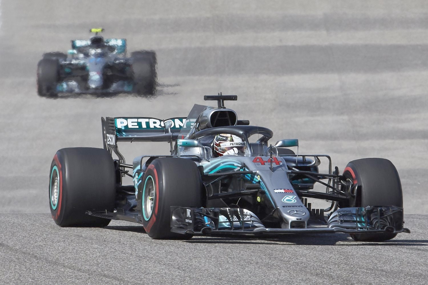 F1 wanted wide tires. Now they have them. Makes passing harder as they create more turbulance