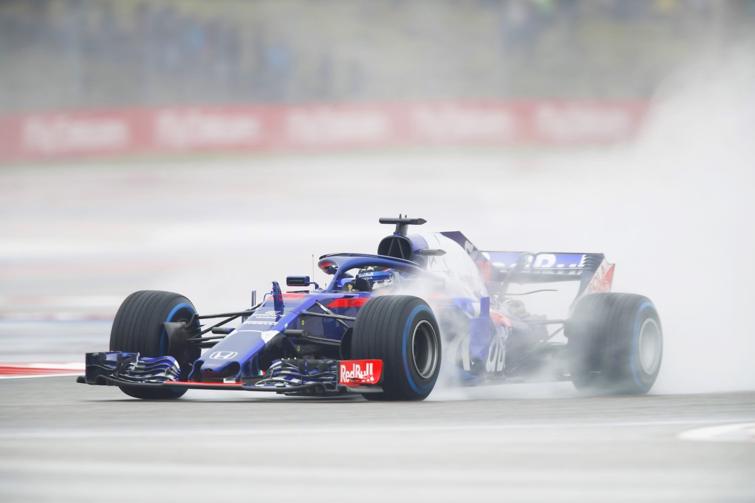 Hartley in the Honda powered Toro Rosso