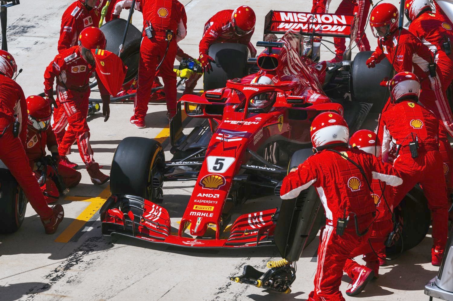 Vettel choked twice in Austin - blew almost sure win