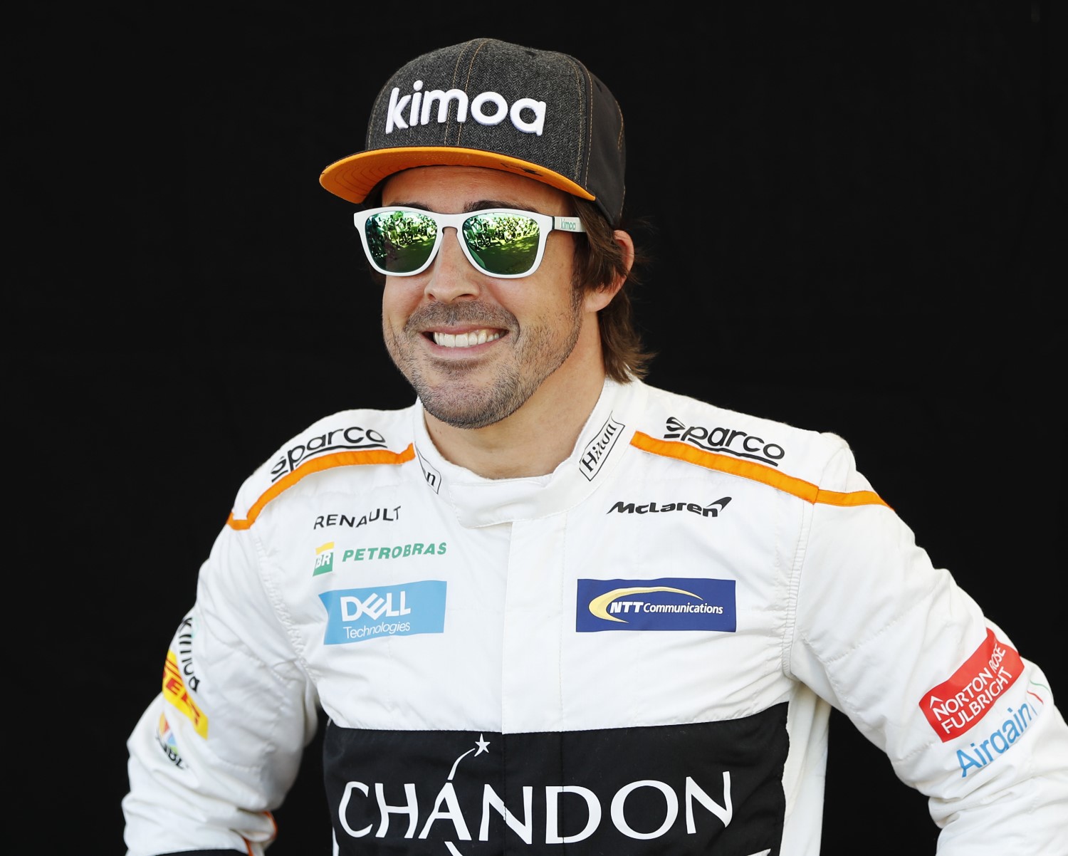 Alonso was happy to hold off Verstappen's Red Bull in Australia