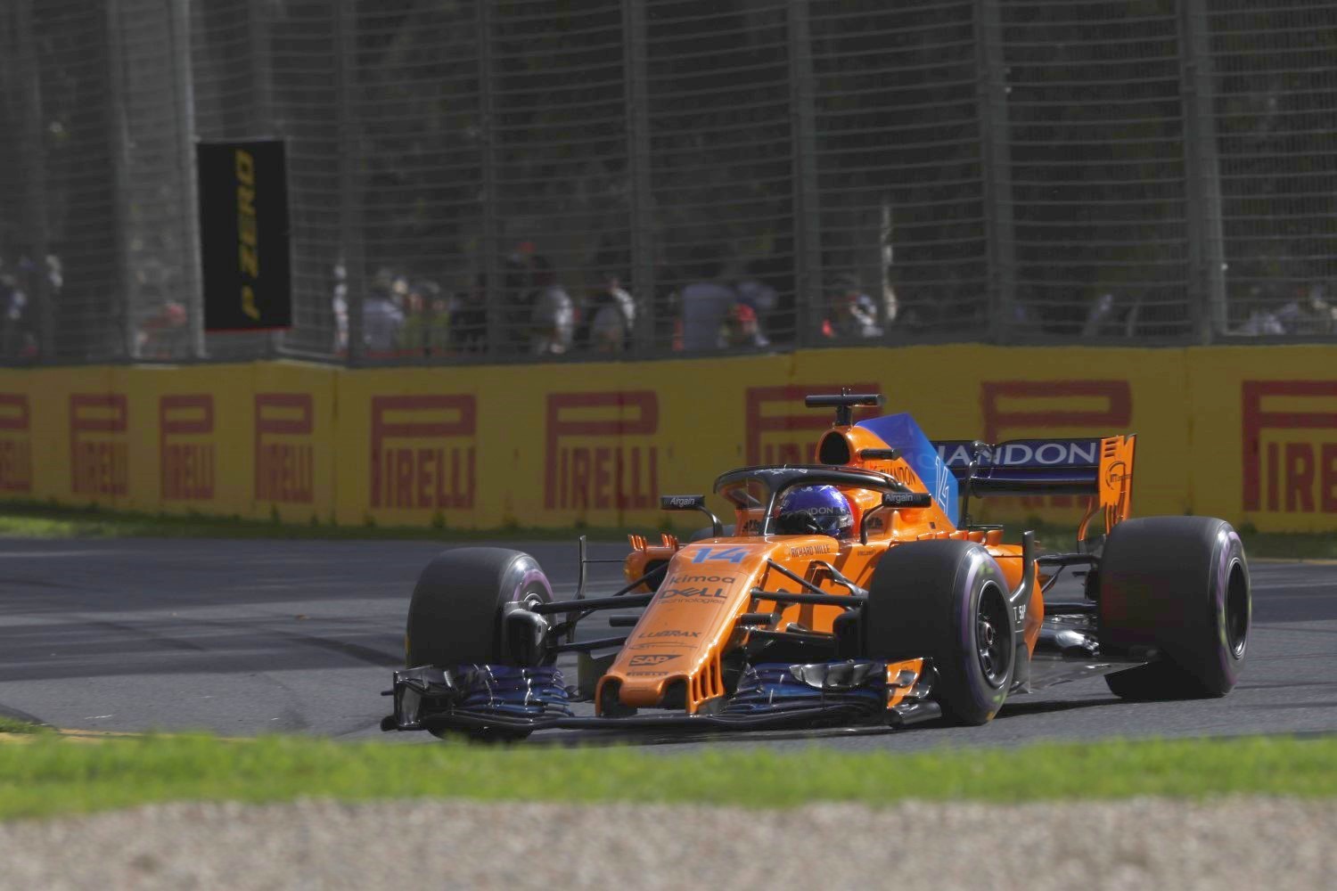 Alonso in the McLaren