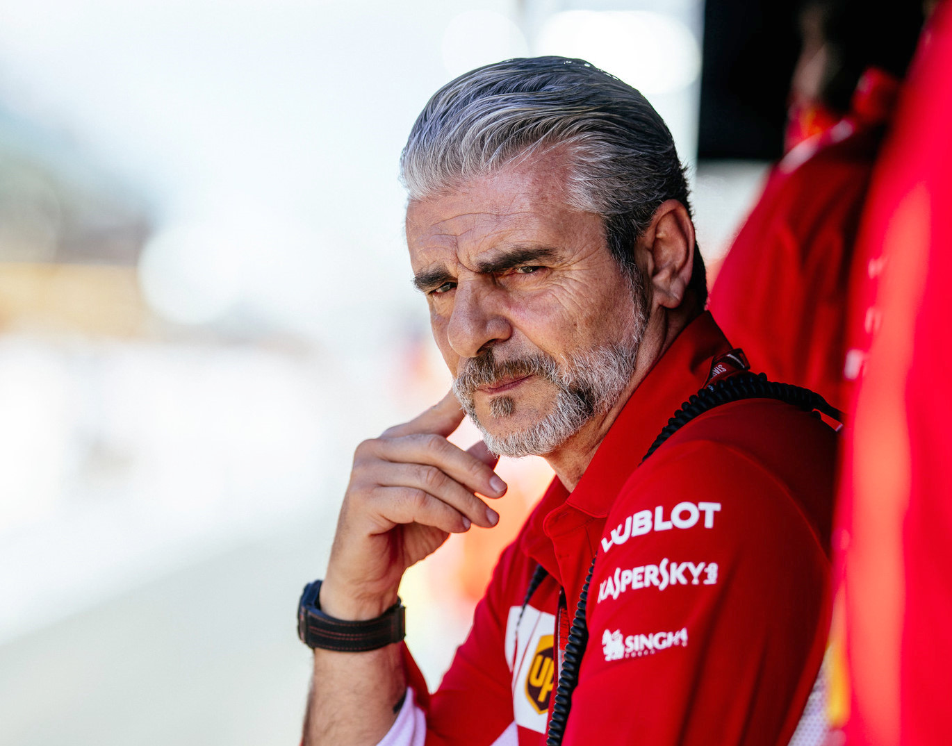 Maurizio Arrivabene at Albert Park