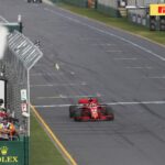 Vettel takes the checkered flag