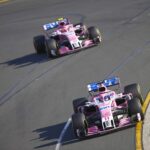 Force India drivers Perez and Ocon