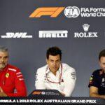 Arrivabene, Wolff and Horner - sparks flew