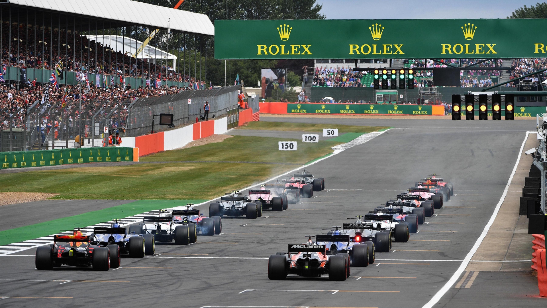 2018 Australian GP Grid