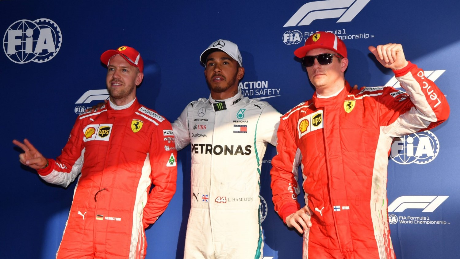 The only way Raikkonen is going to defeat Hamilton or Vettel is with a good dose of luck
