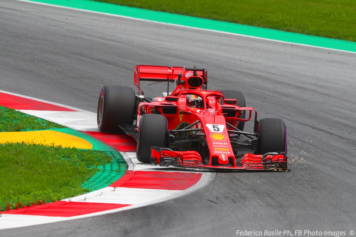The Ferrari is making good power this year