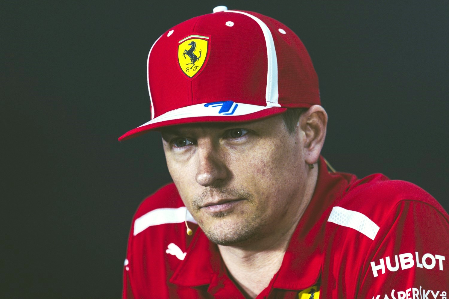 Raikkonen answers media questions Thursday