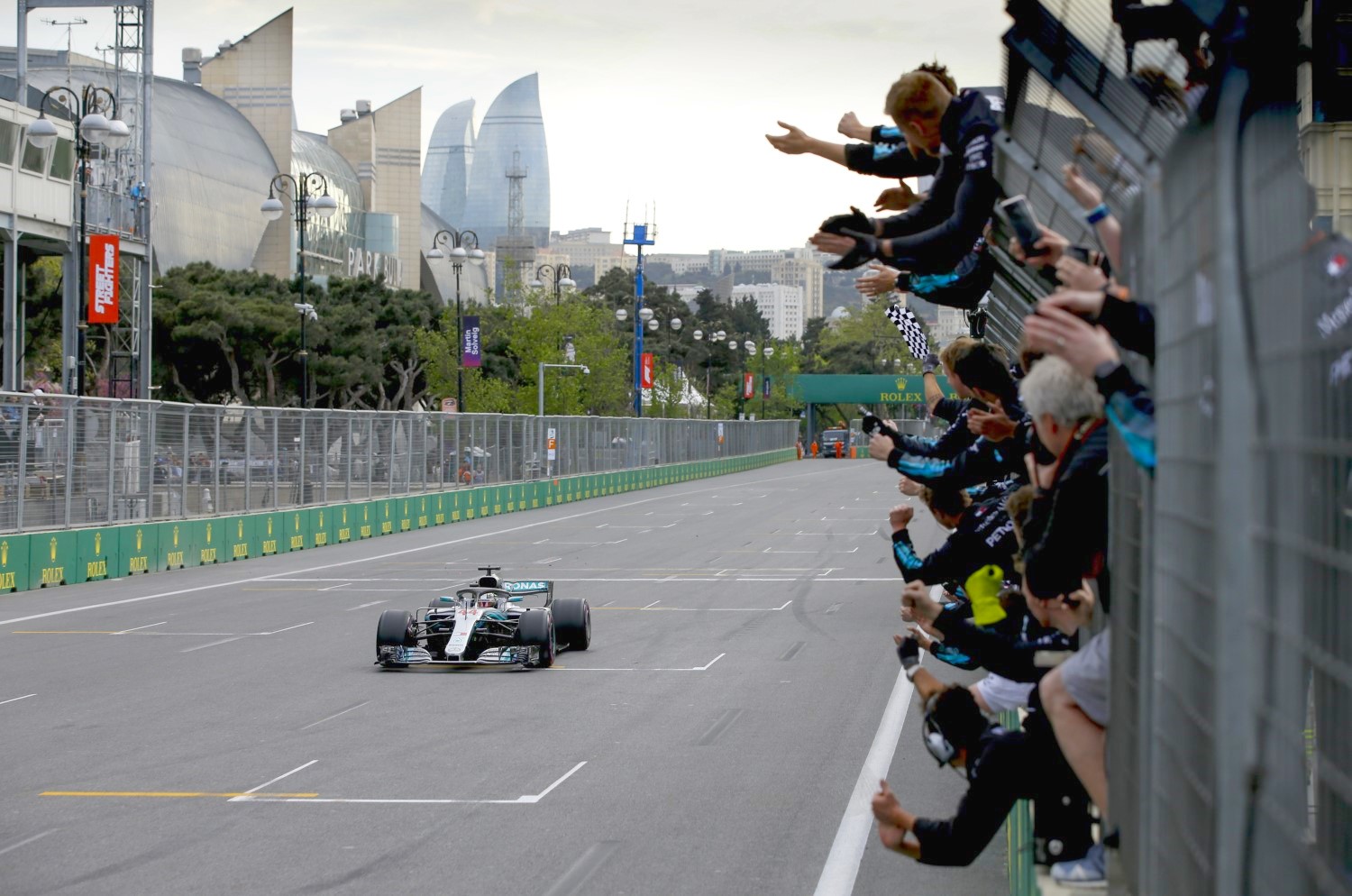 Baku proved that F1 overtaking is not an issue if the straight is long enough