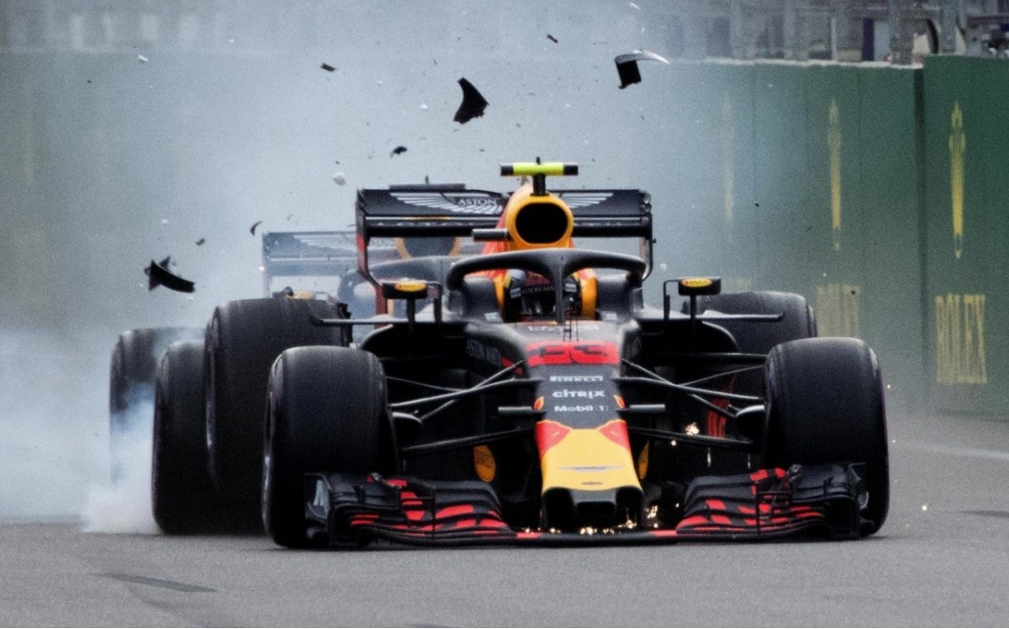 Verstappen taking out his teammate in Baku