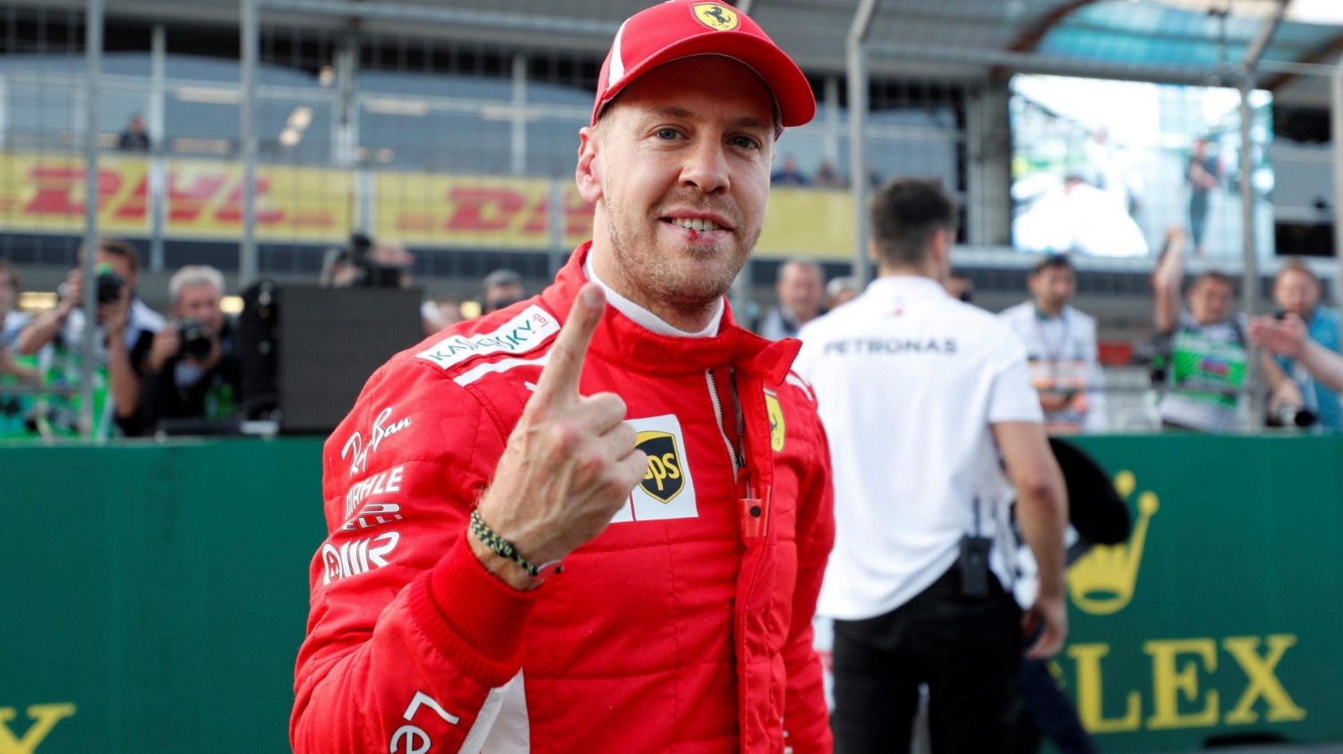 Vettel was #1 but not at the end