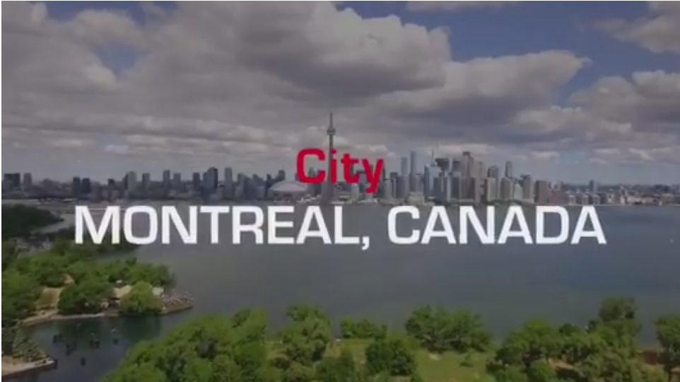Ferrari tweeted this video of "Montreal," with a Toronto skyline.