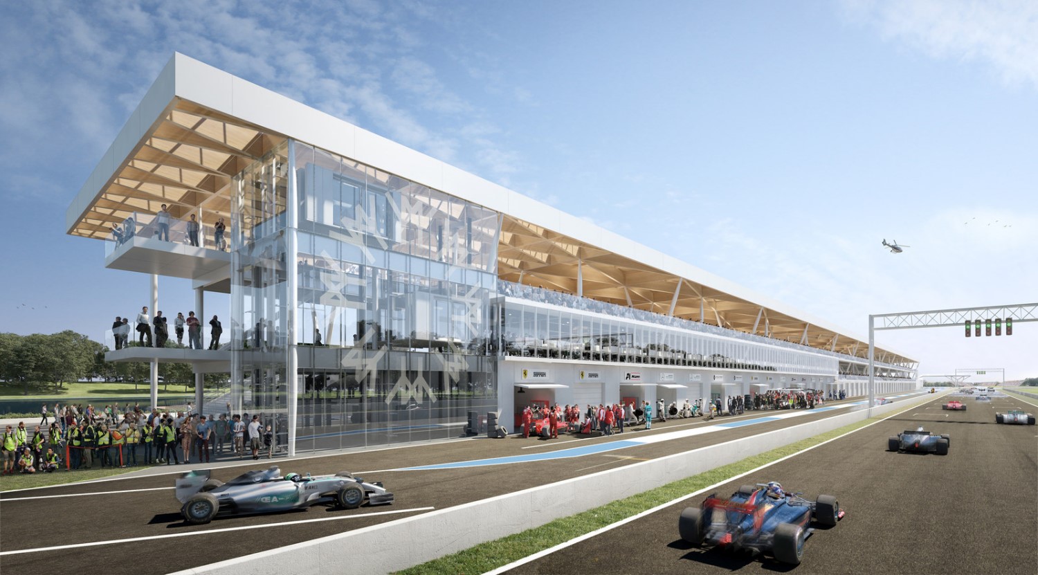New Paddock Garages to be up by 2019 race