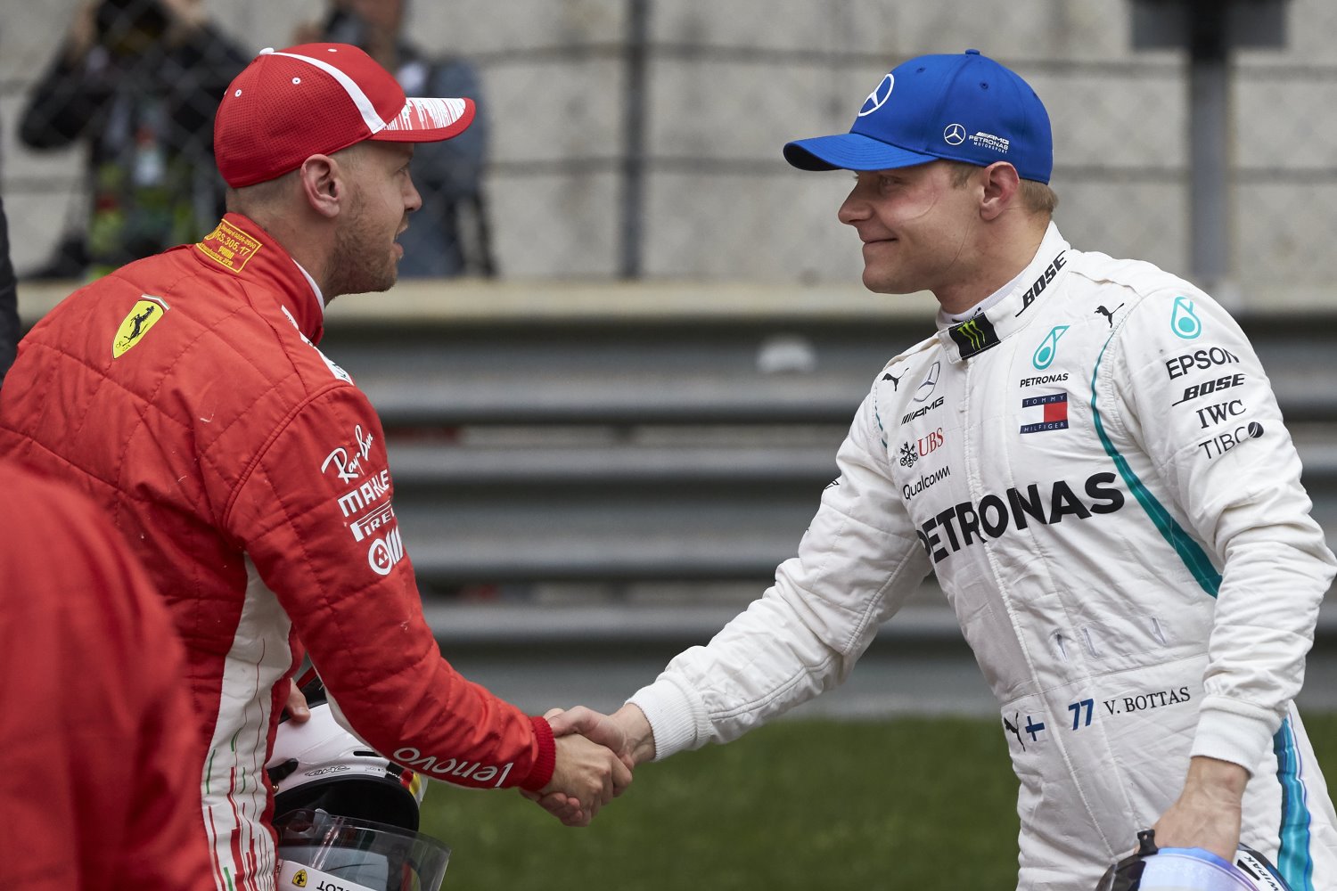 Vettel and Bottas agree they were screwed by the FIA in China