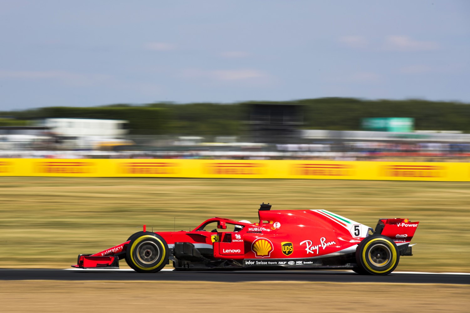 Vettel at Silverstone