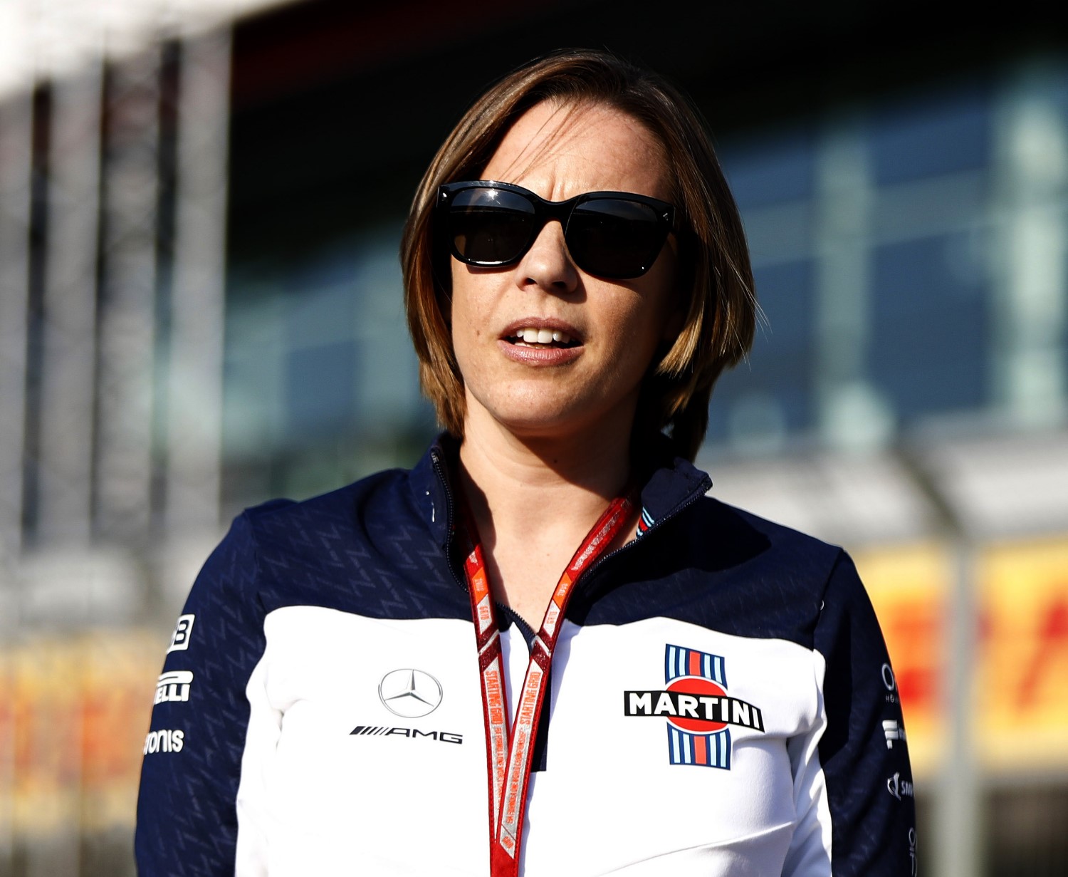Claire Williams - searching for her lost soul. 