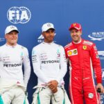Bottas, Hamilton And Vettel