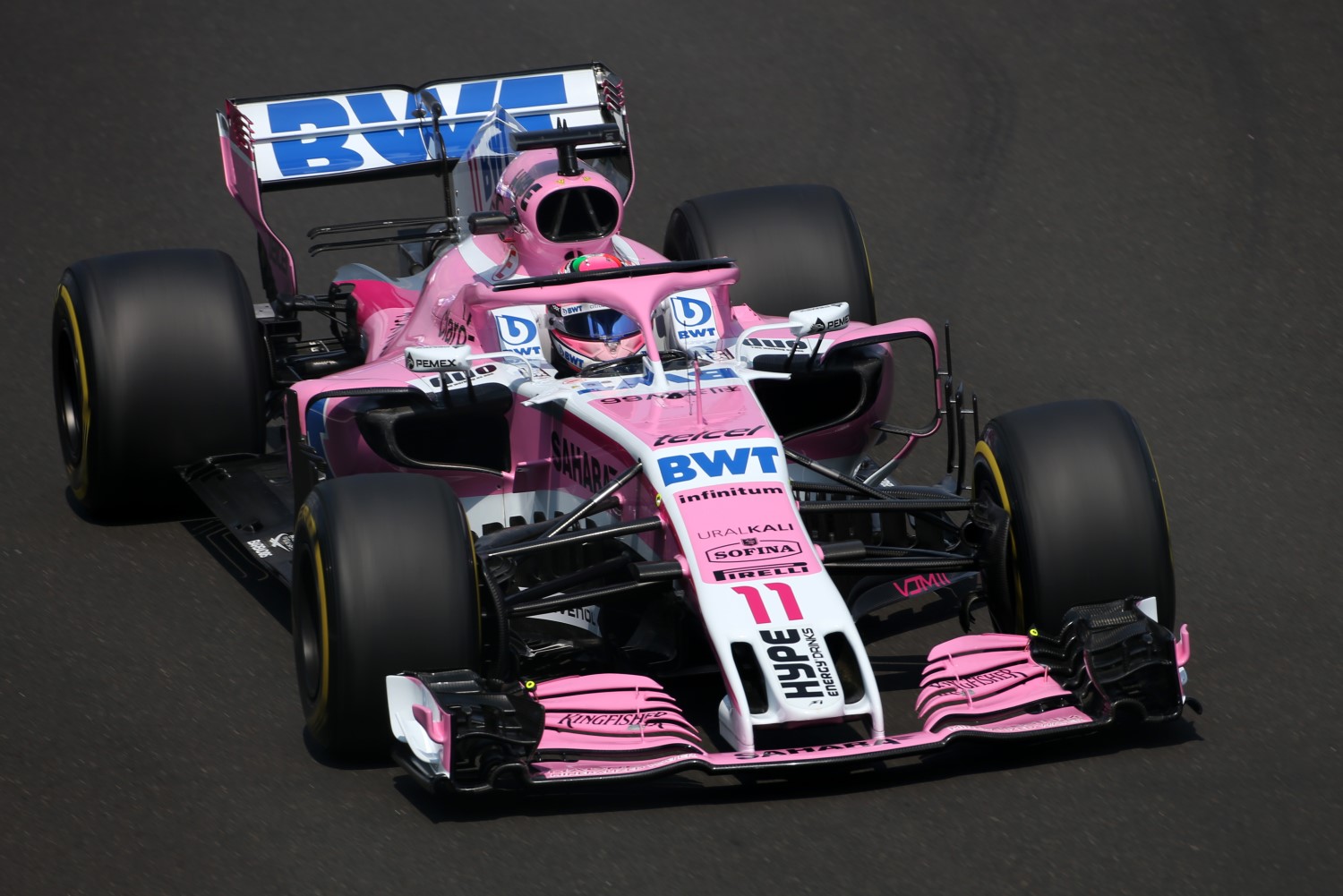 Perez races on in Hungary