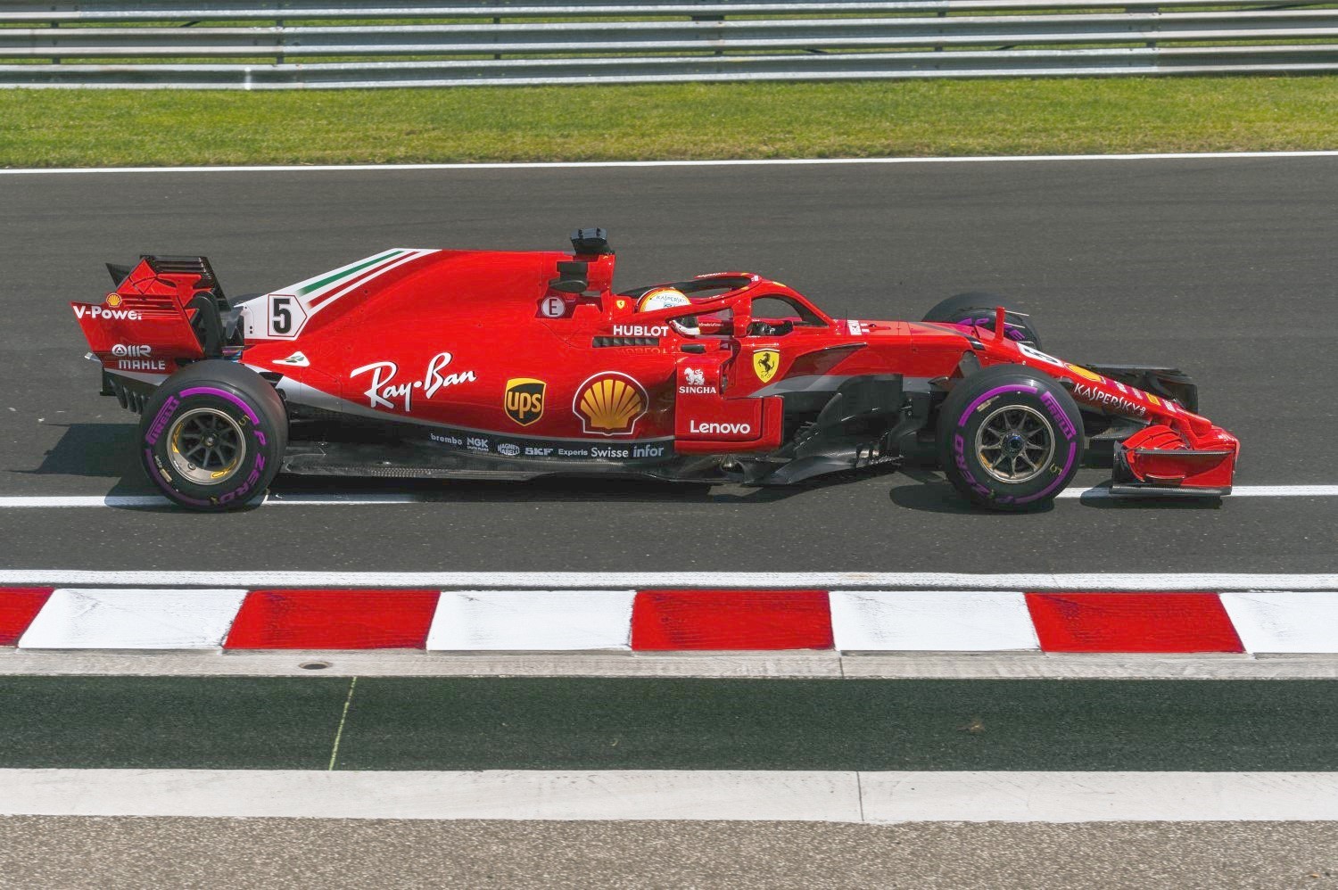 Vettel remains hot