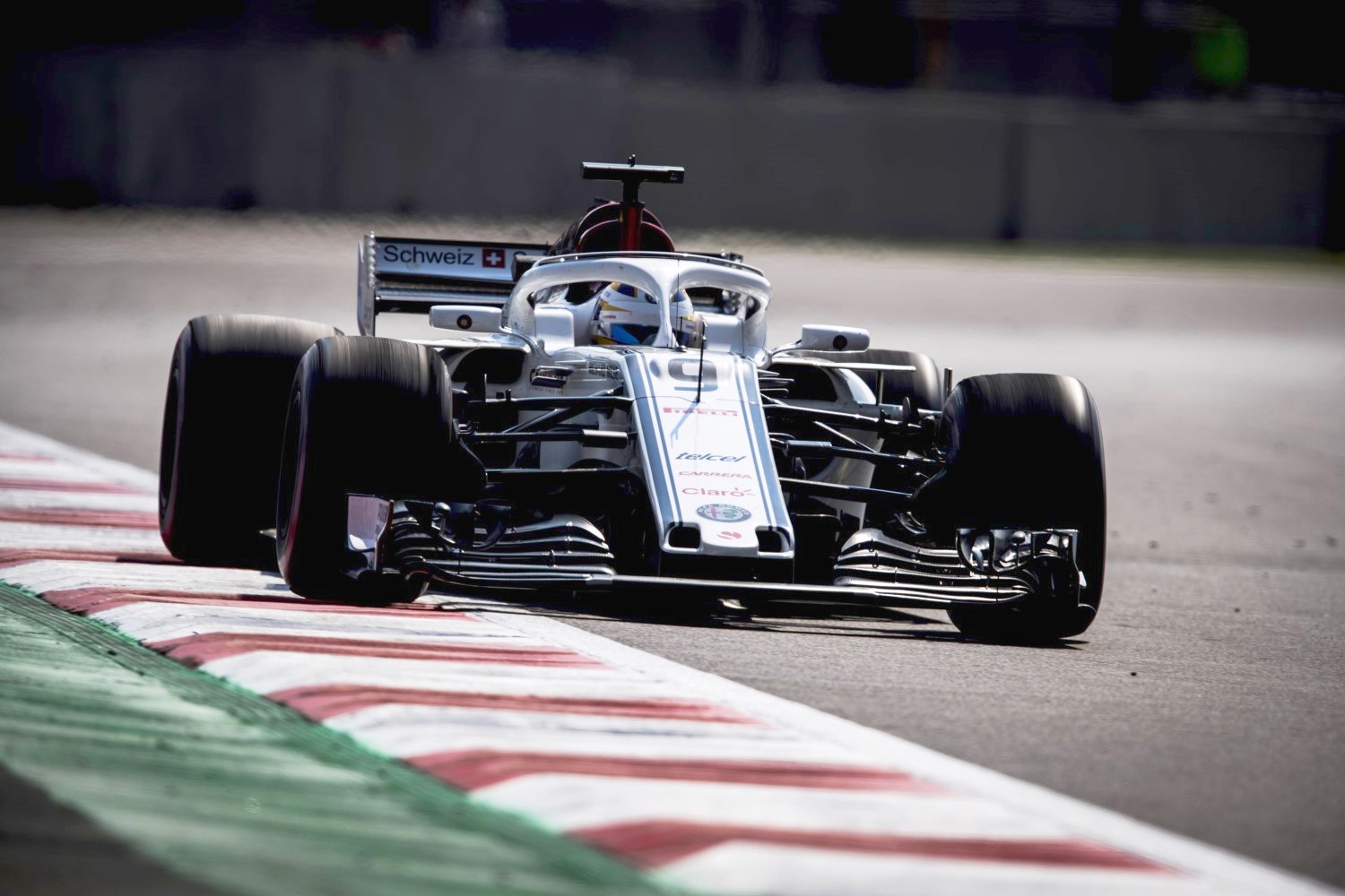 Charles Leclerc in Mexico Saturday