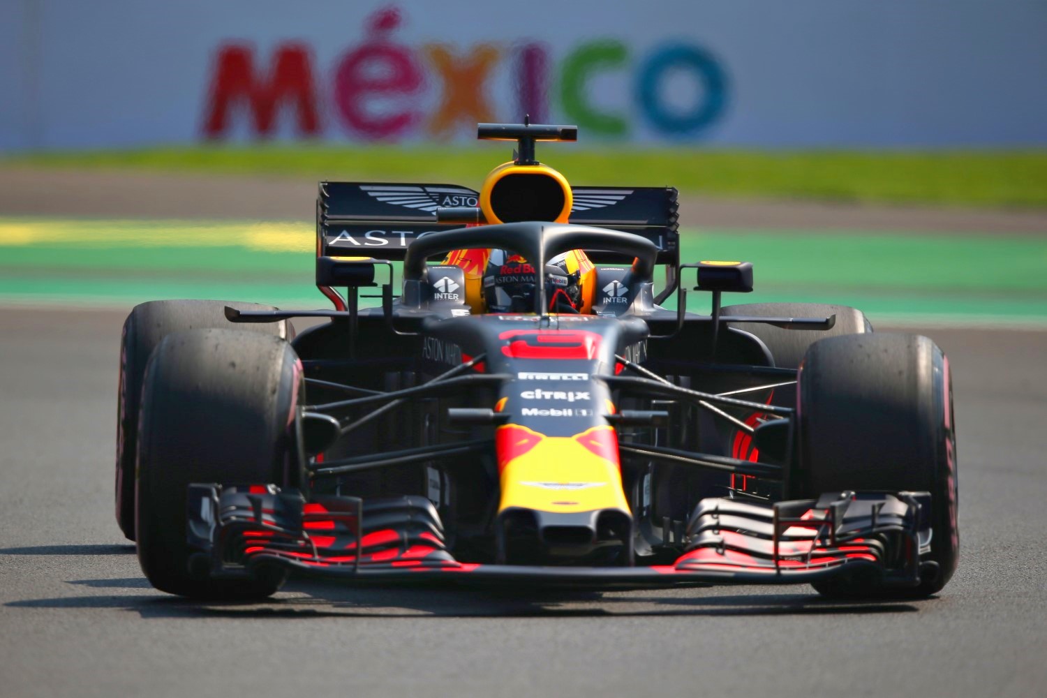 Daniel Ricciardo in Mexico