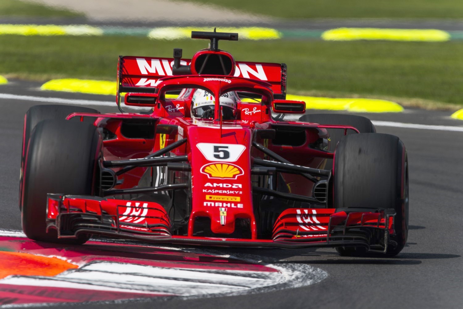 Vettel was fast, but he lost too much time behind other drivers to catch Verstappen