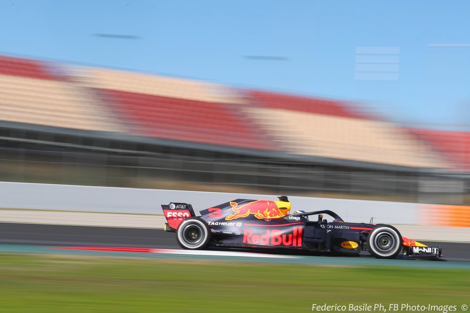 Ricciardo broke the track record Wednesday in testing