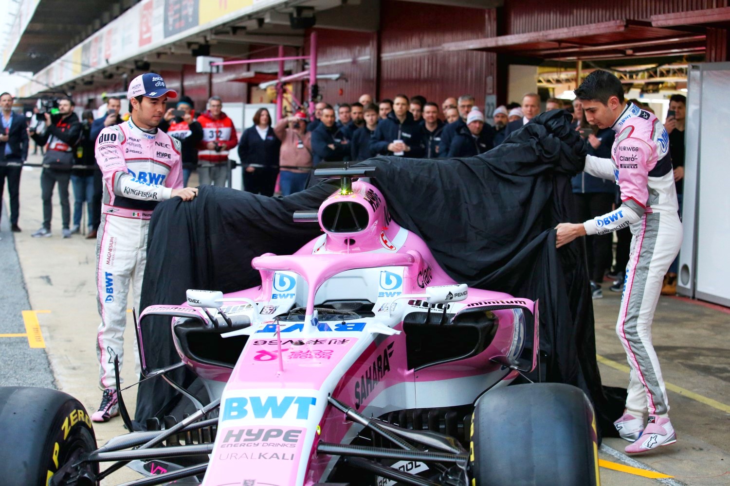 Force India only unveiled an interim car