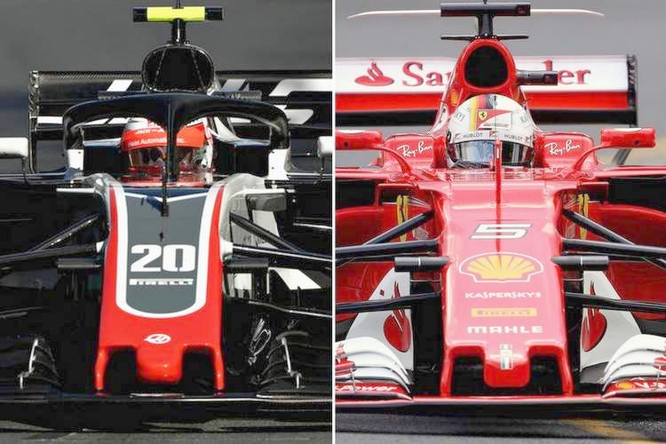 Of course the Haas is a clone of last year's Ferrari. Stupid F1 teams - why run at the back forever, when you can buy last year's car and be semi-competitive?