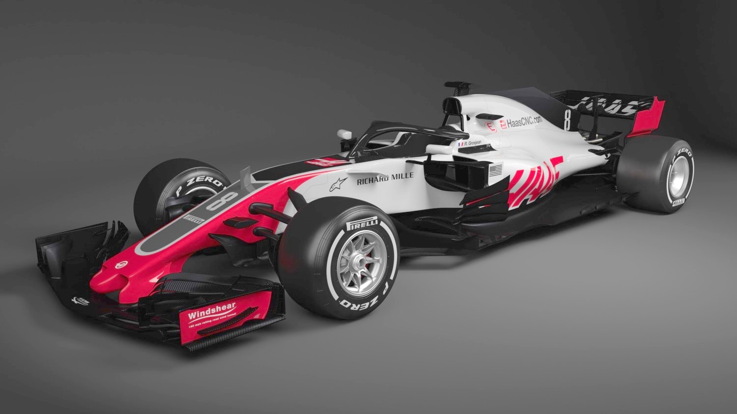 The Haas looks like an evolution of last year's Ferrari to us. Did Ferrari just hand them last year's blueprints?
