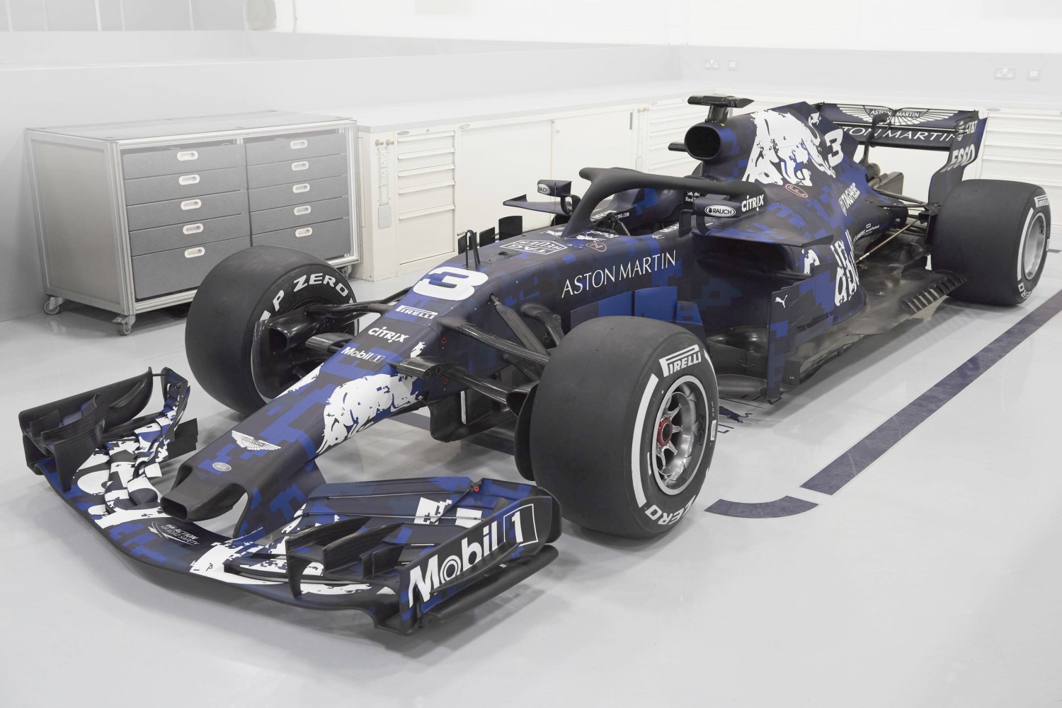 Last year Red Bull launched with flat paint colors to hide aero secrets