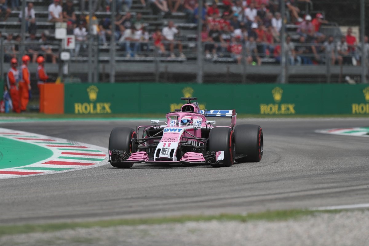 Sergio Perez does not mention how much his huge check helps the team