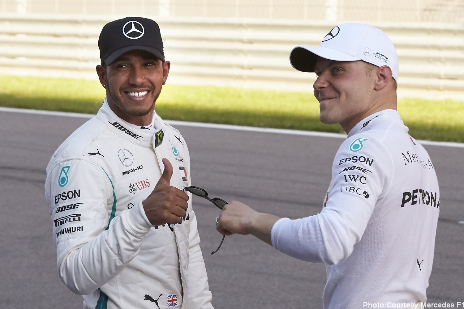 Hamilton will win on Sunday, as his slave driver Bottas will help him to increase his point lead