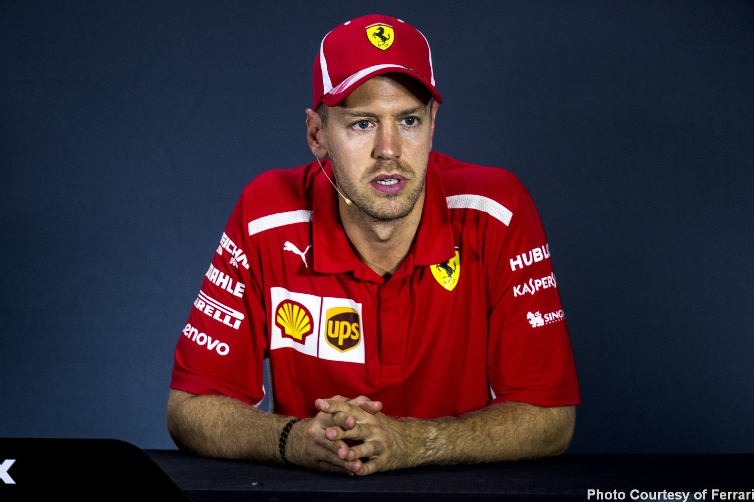No smile from Vettel on Sunday