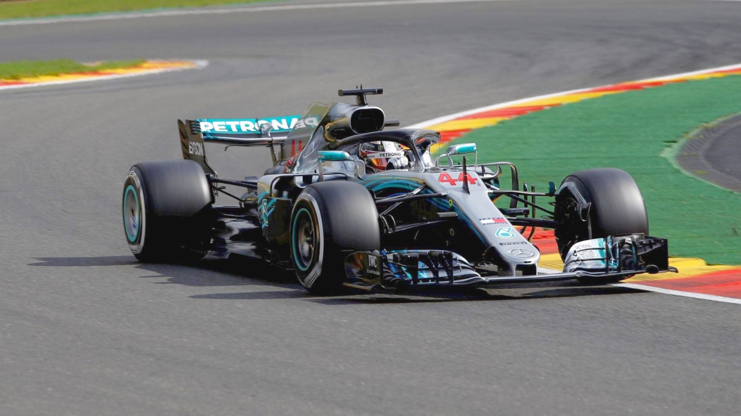 At some races the Aldo Costa Mercedes buried the Ferrari