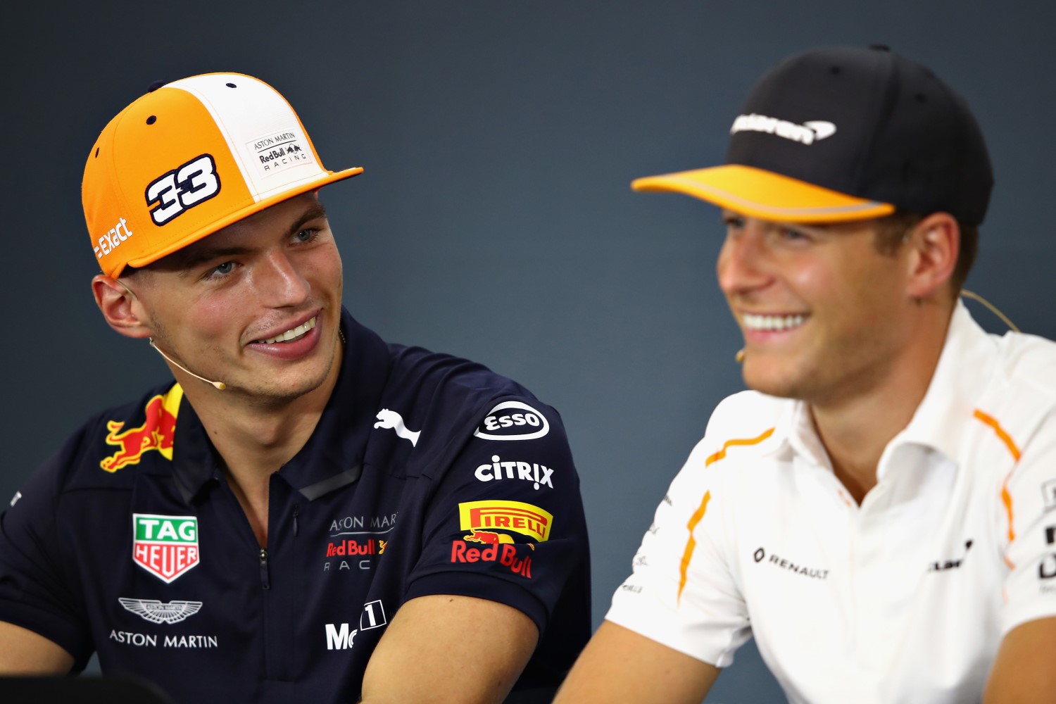 Verstappen and Vandoorne