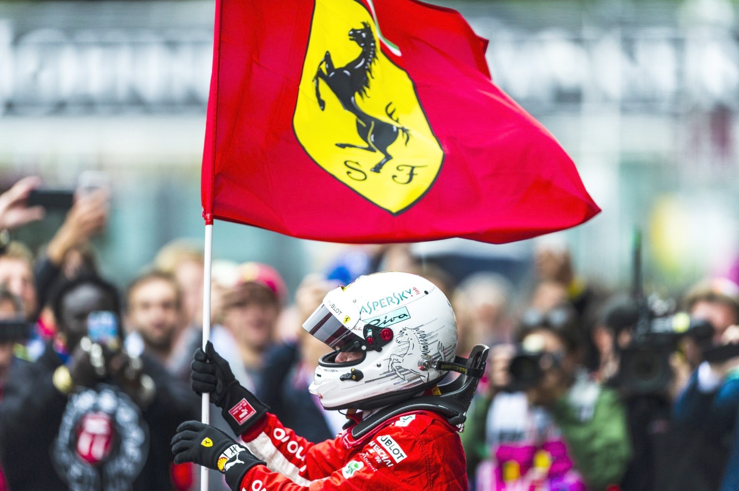 Vettel says Ferrari now fast on all circuits